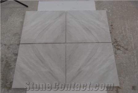 White Ajax Marble for Interior or Exterior Use, White Marble Stairs & Steps
