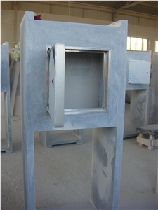 China Blue Limestone Slabs & Tiles