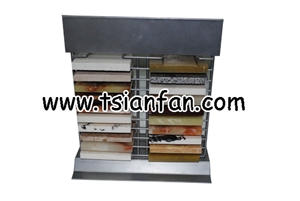 Sr010 2 Rows Metal Tower Display Rack