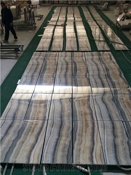 Gray Onyx Slabs & Tiles, China Grey Onyx Slabs & Tiles