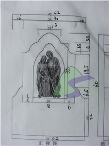 Absolute Black Granite Monument,Family Monuments