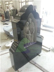 Absolute Black Granite Monument,Family Monuments