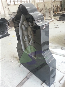 Absolute Black Granite Monument,Family Monuments