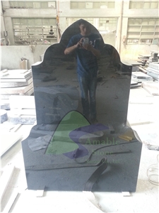 Absolute Black Granite Monument,Family Monuments