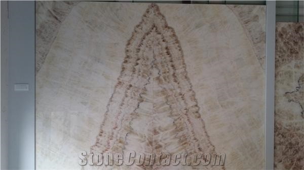 Lotus Onyx Book Match Tiles,Myanmar Beige White Onyx Slabs & Tiles,Onyx Wall Tiles,Onyx Covering,Onyx Stone Flooring