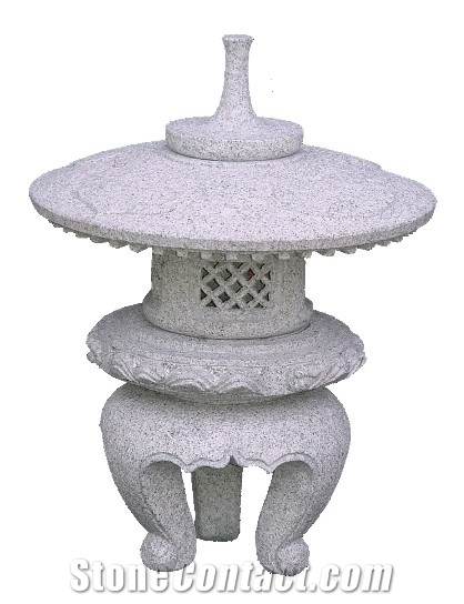 G603 Grey Granite Garden Japanese Lanterns