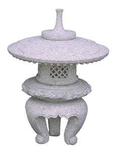 G603 Grey Granite Garden Japanese Lanterns