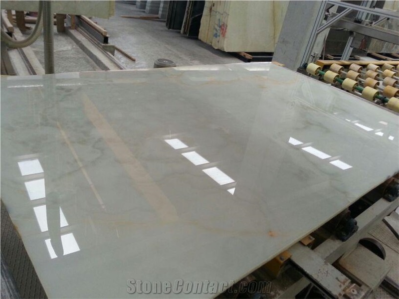 Turkey White Onyx Slabs