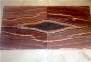 Cardinal Red Onyx Blocks, Mexico Red Onyx