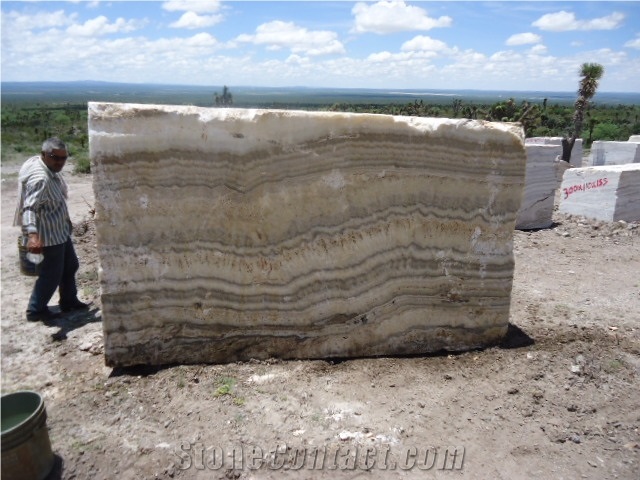 Pharaoh Onyx Blocks, Mexico Brown Onyx