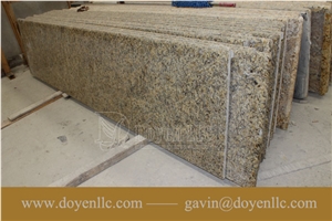 Anjos Gold Brazil Granite Kitchen Prefab Counter Tops