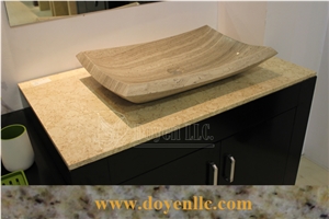 Pink Rose Marble Vanity Top at Wholesale Price