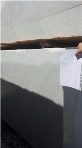 Bianco Carrara C Marble, Italy White Marble Block