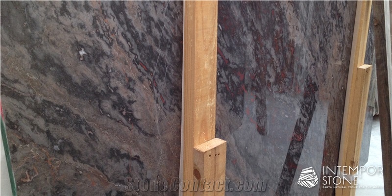 Bois Jourdan Marble Slabs & Tiles, France Brown Marble
