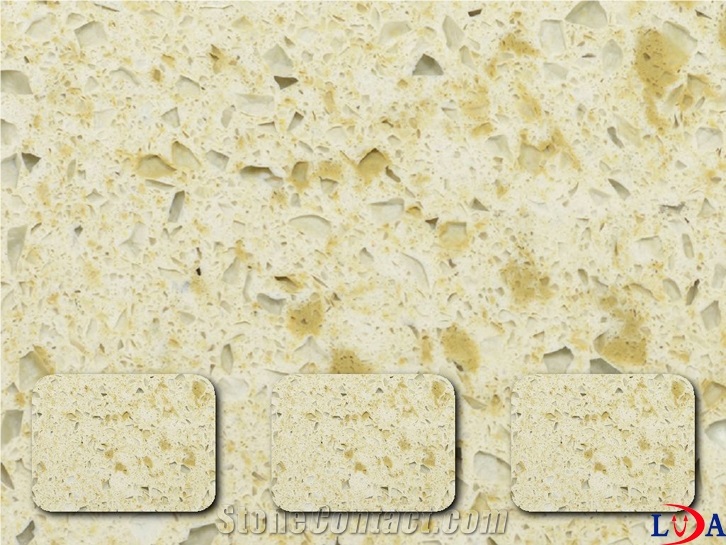 Yellow Shell Quartz Stone