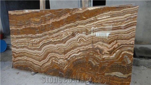 7 Wellest J125 Mysterious Tiger Onyx,Translucent Persian Tiger Onyx Slab