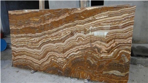 7 Wellest J125 Mysterious Tiger Onyx,Translucent Persian Tiger Onyx Slab