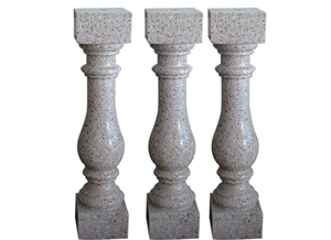 Wellest Beige Granite Baluster,Balustrade&Railings,China Granite,G682 Sunset Yellow Light Rusty,Model No.Gb027