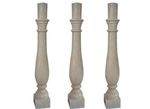 Wellest Beige Marble Baluster,Balustrade&Railings,Model No. Mb020