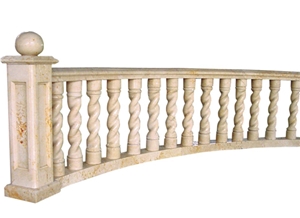 Wellest Cream Marfil Beige Marble Baluster,Balustrade&Railings,,Model No. Mb029 Wellest Cream Marfil Beige Marble Baluster,Balustrade&Railings,,Model No. Mb029