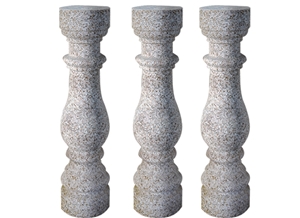 Wellest G682 Beige Granite Baluster,Balustrade&Railings,G682 Sunset Yellow Light Rusty Granite,Model No.Gb006