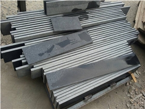 Wellest G684 Fortune Black Granite Window Sill, Polished Surface, Eased Edge,China Black Granite