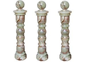 Wellest Green Jade Baluster,Green Onyx Balustrade&Railings,China Jade Baluster,Model No.Jb007 Wellest Green Jade Baluster,Green Onyx Balustrade&Railings,China Jade Baluster,Model No.Jb007