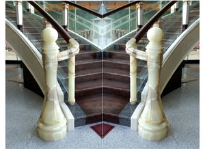 Wellest Green Jade Baluster,Green Onyx Balustrade&Railings,China Jade Baluster,Model No.Jb009