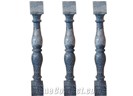 Wellest Grey Granite Baluster,Balustrade&Railings,China Granite,G261 Juaprana Grey,Model No.Gb016