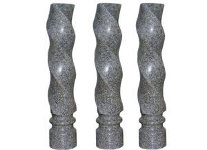 Wellest Grey Granite Baluster,Balustrade&Railings,China Granite G614 Misty Grey,Model No.Gb011