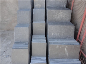 Wellest Grey Slate Natural Finish Floor Tile, China Grey Colour Slate,St-007n