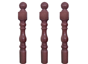 Wellest Red Granite Baluster,Balustrade&Railings,Africa Red Granite,Model No.Gb042