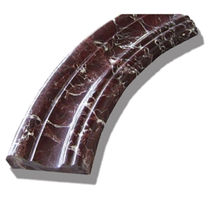 Wellest Rosso Levanto Marble Door Frame,Window Frame,Molding & Border
