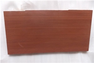 Wellest Rosso Wood Sandstone Flooring Tile, China Sandstone, Red Wood Wave,Natural Stone
