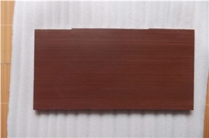Wellest Rosso Wood Sandstone Flooring Tile, China Sandstone, Red Wood Wave,Natural Stone