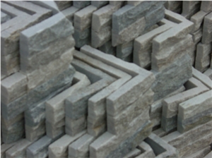 Wellest Rough Grey Slate Z Shape Culture Stone Corner,Ledge Stone Corner,Stacked Stone Corner,Wall Cladding Tile,Veneer Panel Sl-007rc