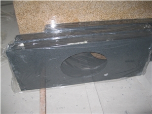 Wellest Sesame Black Granite Vanity Top,Bath Top ,Natrual Stone