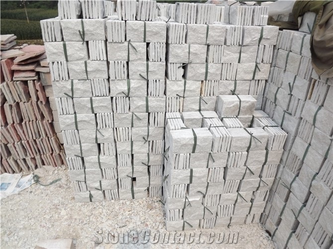 Wellest Shinning White Quartzite Mushroom Stone,Wall Cladding Tile ,Veneer Panel