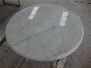 Wellest Statuario White Marble Table Top, Restaurant Top,Round Top, Round Table,Natrual Stone Wellest Statuario White Marble Table Top, Restaurant Top,Round Top, Round Table,Natrual Stone