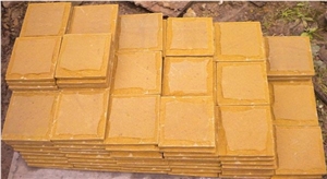 Wellest Sy153 Gold Sandstone Mushroom Finish,China Yellow Sandstone