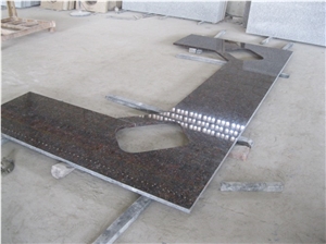 Wellest Tan Brown Granite Countertop, Bar Top,Restaurant Top,Natural Stone