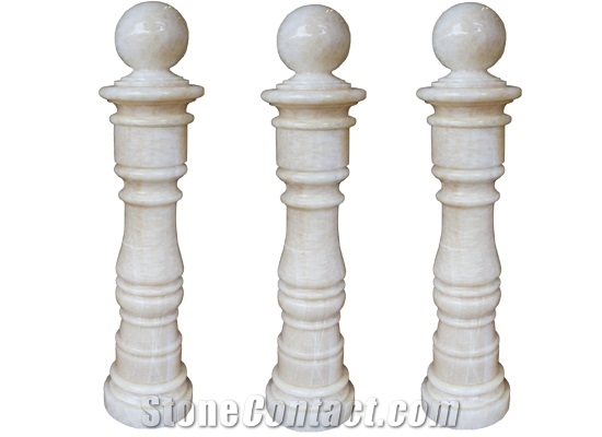 Wellest White Jade Baluster,Balustrade&Railings,China Jade Baluster,Model No.Jb006