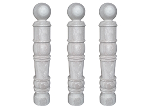 Wellest White Marble Baluster,Balustrade&Railings,Model No. Mb016