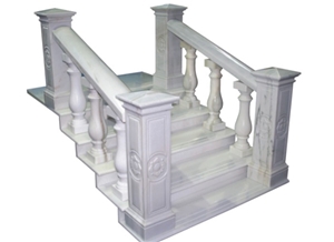 Wellest White Marble Baluster,Balustrade&Railings,Model No. Mb028 Wellest White Marble Baluster,Balustrade&Railings,Model No. Mb028