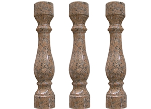 Wellest Yellow Granite Baluster,Balustrade&Railings,Giallo Fiorito,Model No.Gb004