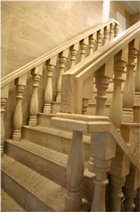 Wellest Yellow Wood Beige Sandstone Baluster,Balustrade&Railings,China Sandstone, Model No.Sb004 Wellest Yellow Wood Beige Sandstone Baluster,Balustrade&Railings,China Sandstone, Model No.Sb004