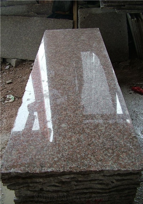 Granite G687, Red Granite Stairs & Steps