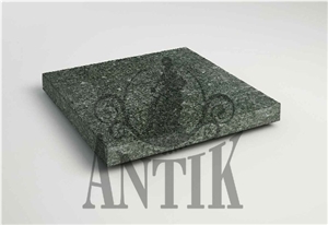 Black Granite Paving Tiles (Pavers), Antik Nero Gabbro Black Granite Paving Tiles