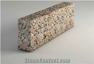 Curb Stone, Kerstone Ukrainian Red Granite Rosso Santiago