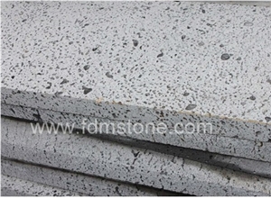 Lava Stone Paver,Big Holes Volcanic Basalt Paving Tiles,Saw Cut Lava Stone Tile for Garden Pavement Volcanic Rock Pavement